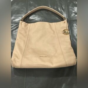 Michael Kors Beige Shoulder Bag